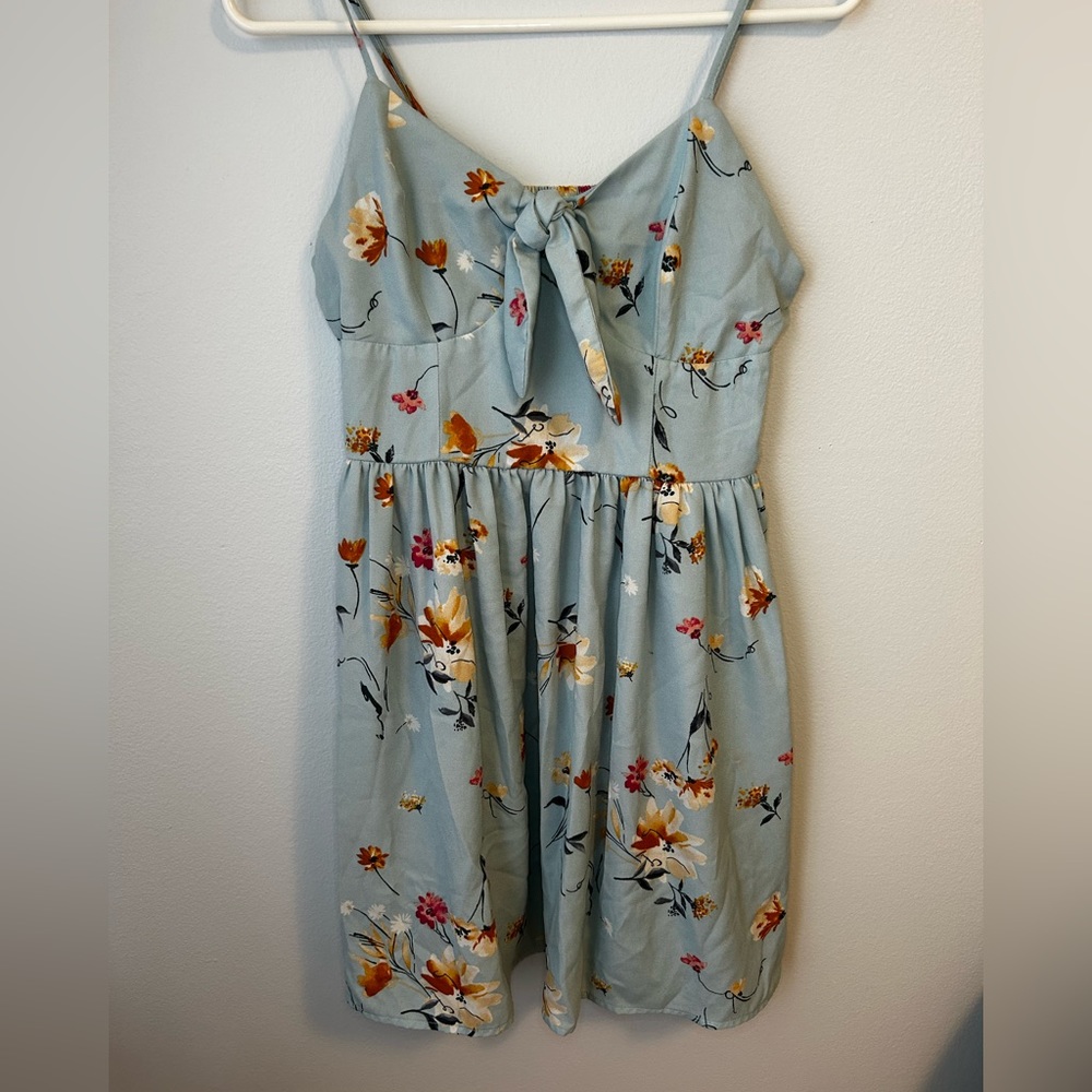 Blue Flower Dress